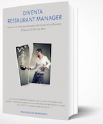 La copertina del libro - Diventa Restaurant Manager.