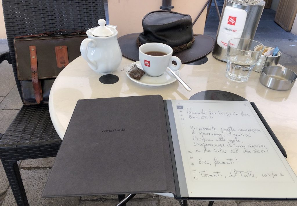 Colazione all'Hostaria Zanarotti, dove ho scritto il post che state leggendo.