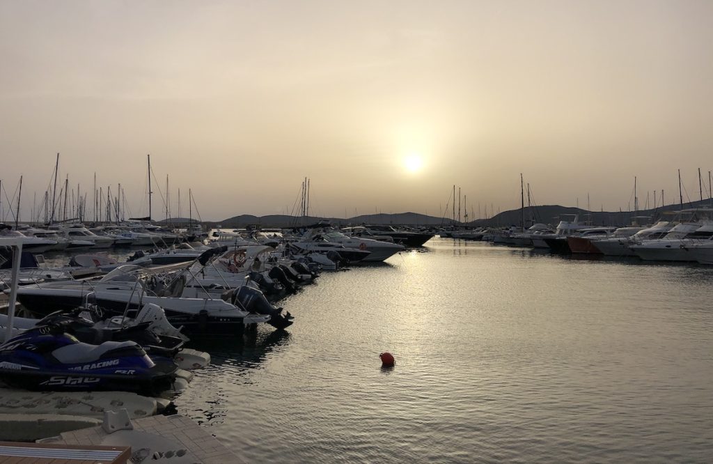 Ad Alghero l'Universo mi ha regalato anche uno splendido tramonto.